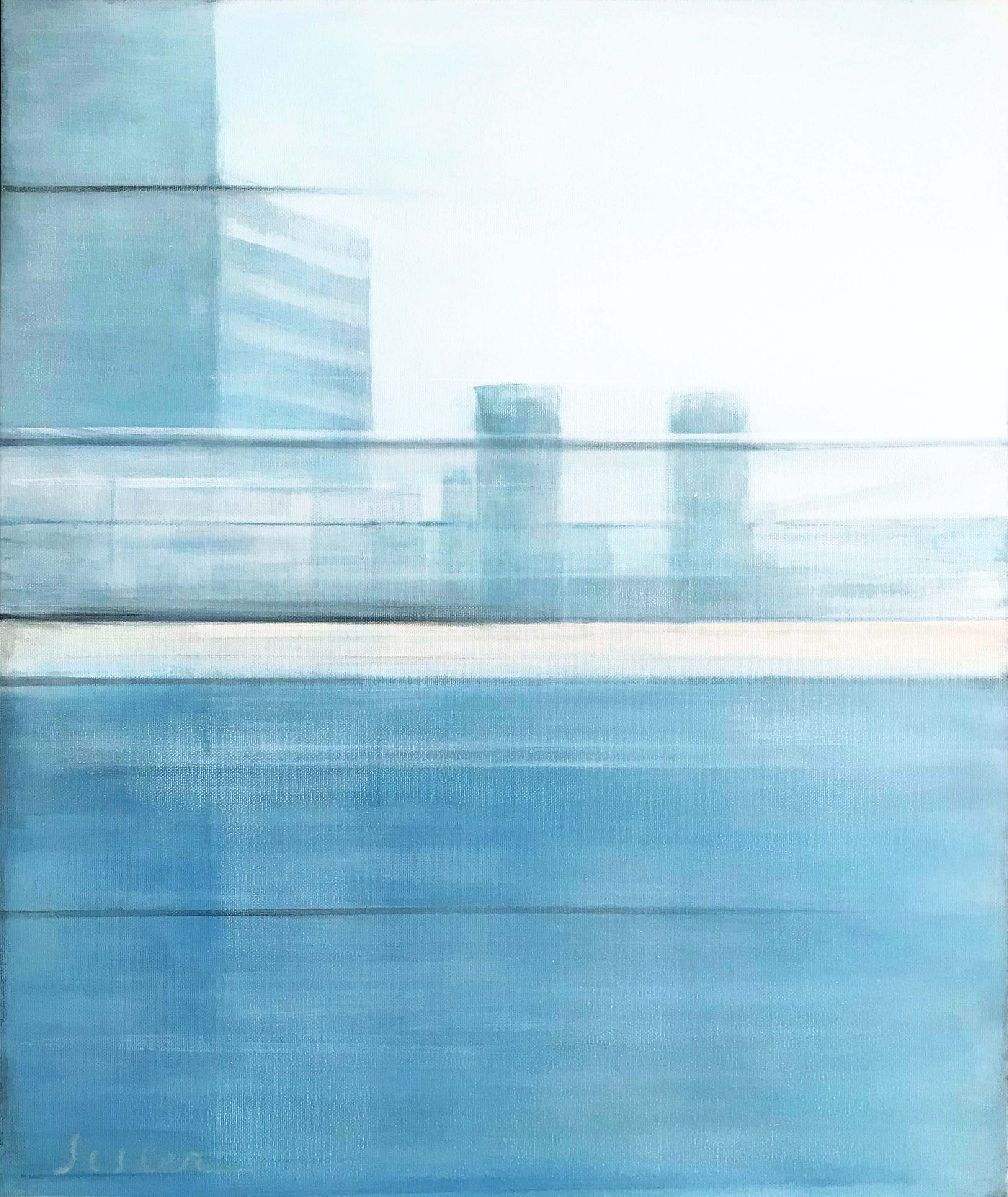 OUT OF THE BLUE (TORONTO) - ACRYLIQUE, 22x30 CM